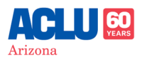 ACLU Of Arizona 60th Anniversary Logo